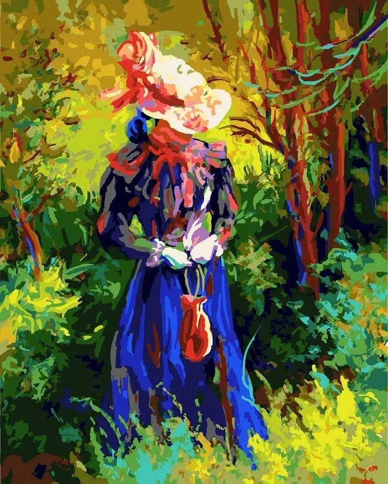 TPS Tapyba pagal skaičius Moteris 40x50 cm