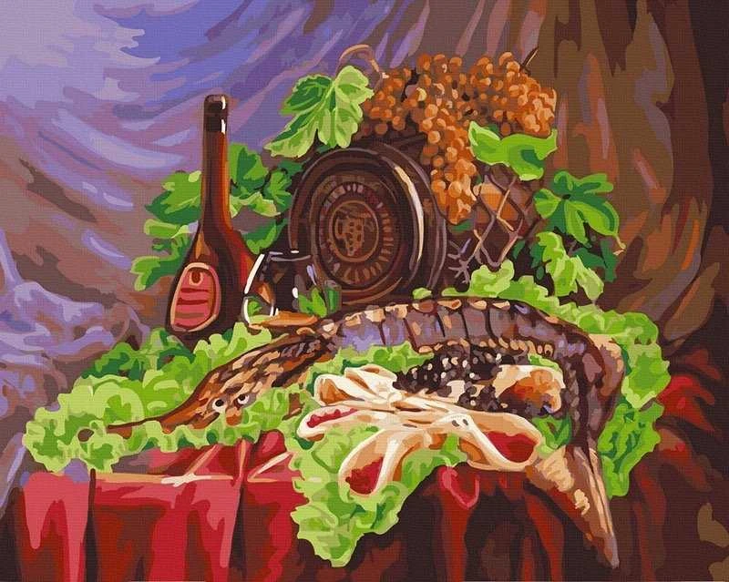TPS Tapyba pagal skaičius Natiurmortas 40x50 cm