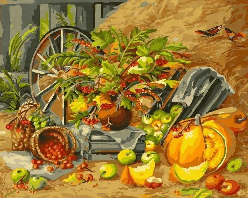 TPS Tapyba pagal skaičius Turtingas ruduo 40x50 cm