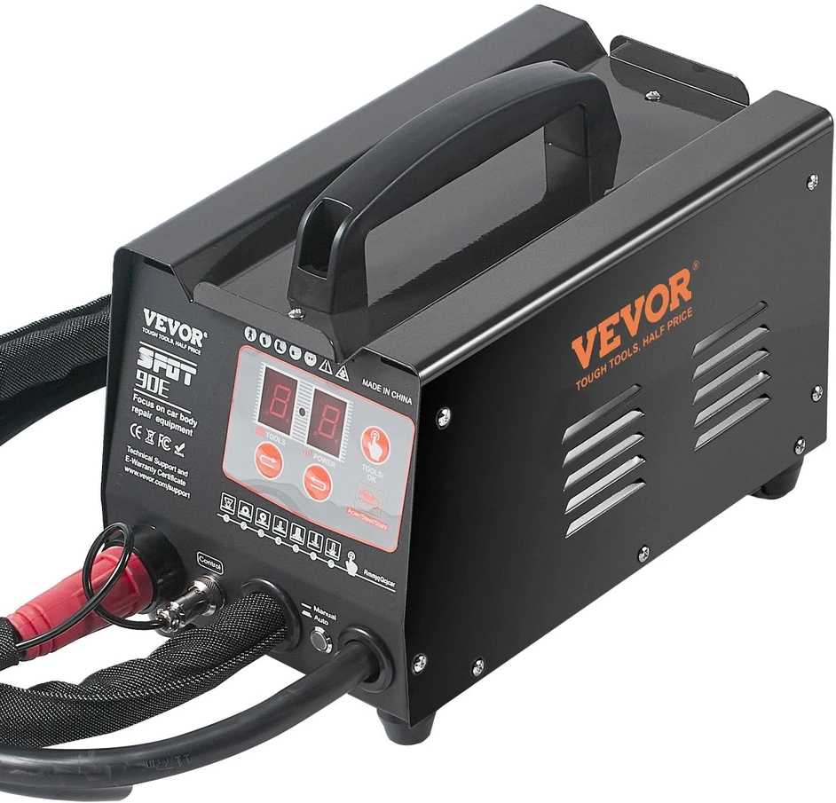 VEVOR Dėmių traukėjas suvirinimui, 3 kW, 2 pistoletai