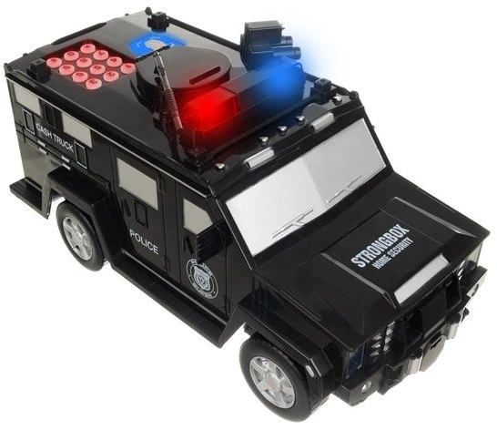 Iso Trade Interaktyvi taupyklė Policijos automobilis 4180