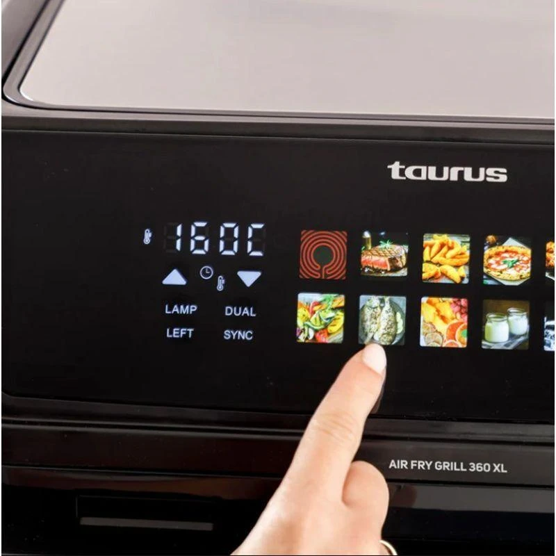 Gruzdintuvė be riebalų su ilgu krepšeliu ir grotelėmis Taurus 973004000