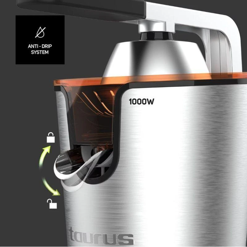 Citrusinių vaisių sulčiaspaudė Taurus, EasyPress 1000 Legend, TA924269000, elektrinė, 1000W