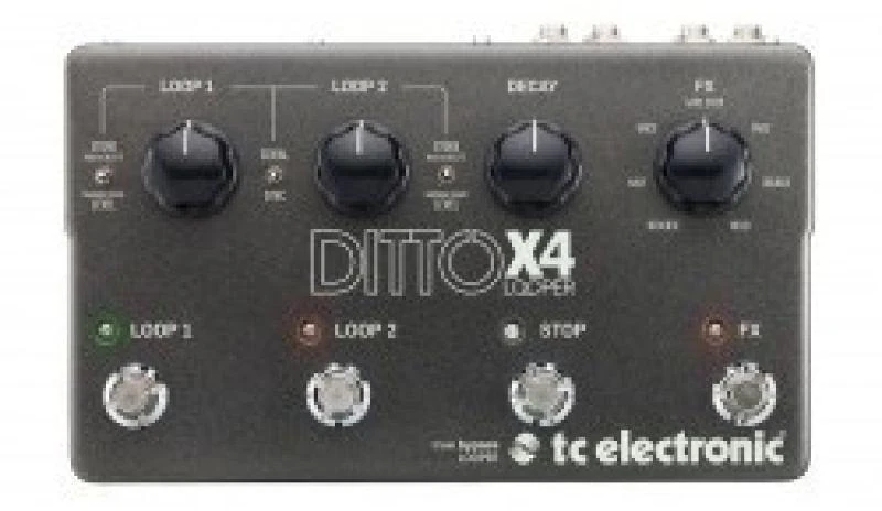 TC Electronic Ditto X4 Looper – kilpinis grotuvas