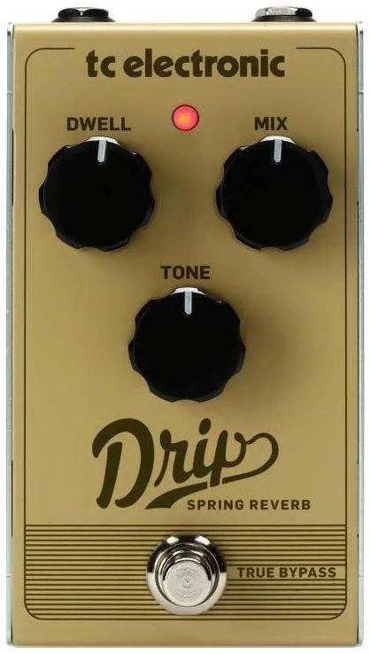 TC Electronic Drip Spring Reverb – „Reverb“ tipo efektai