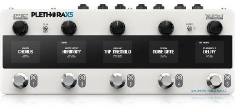 TC Electronic PLETHORA X5 – gitaros multiefektas