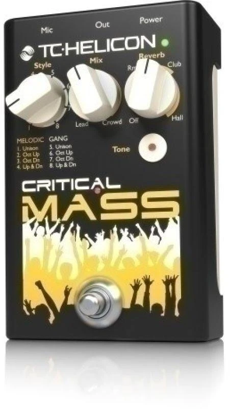 TLN TC Helicon Critical Mass reverbas/tonas