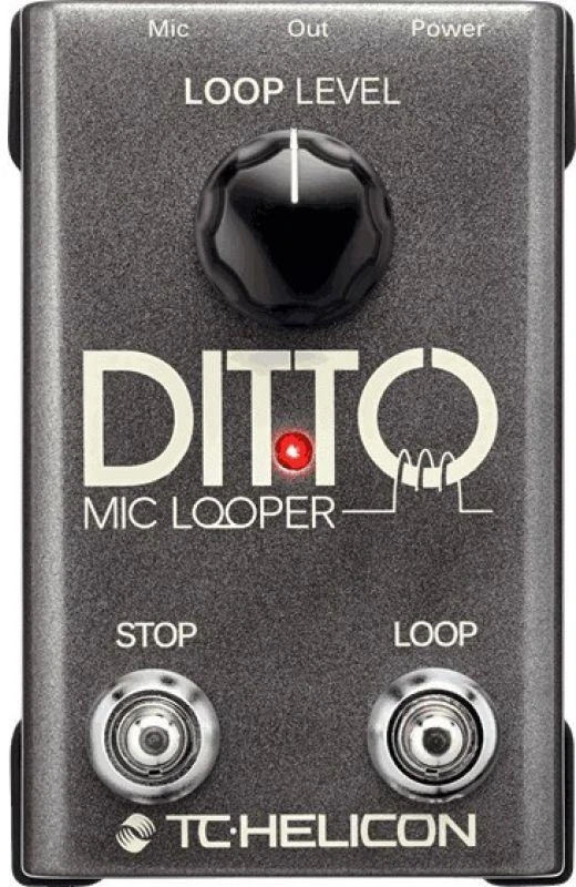 TLN TC Helicon Ditto Mic Looper mikrofono kilperis