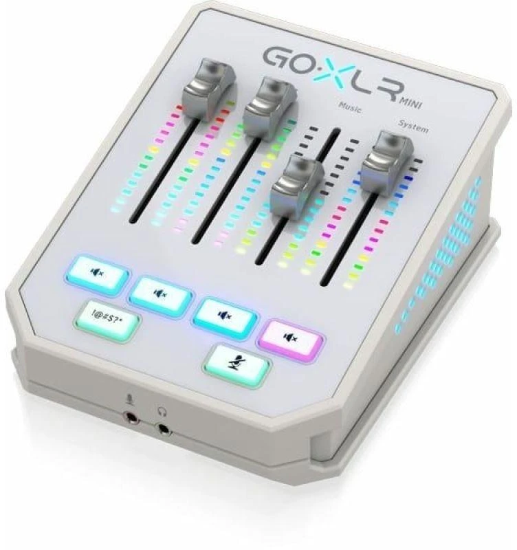 TLN TC Helicon GO XLR Mini-WH Maišytuvas / sampler do streamingu balta