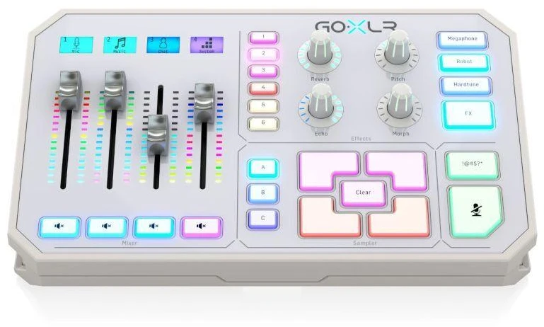 Garso Sąsaja - TC Helicon GO XLR-WH USB Interface Balta
