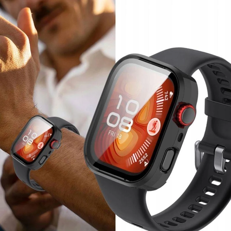 Tech-Protect Apsauginis dėklas, skirtas Huawei Watch Fit 4 - Skaidrus