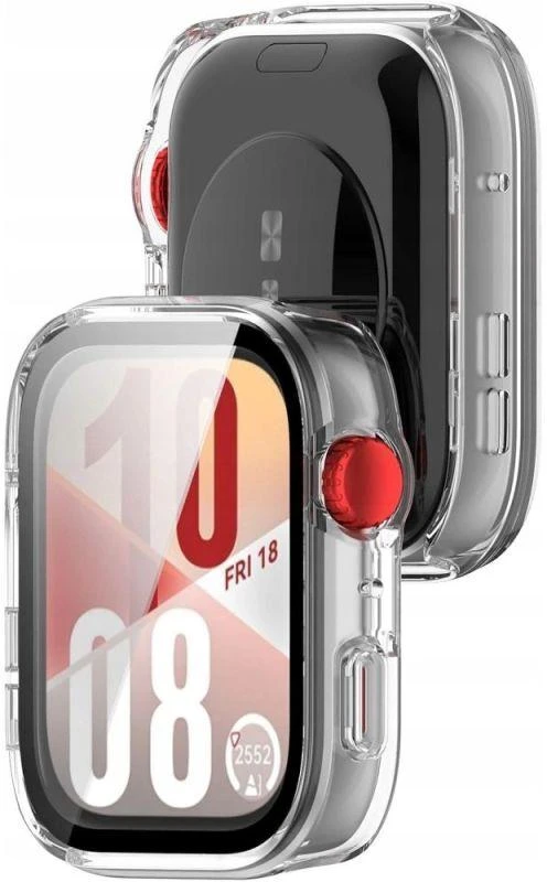 Tech-Protect Apsauginis dėklas, skirtas Huawei Watch Fit 4 - Skaidrus