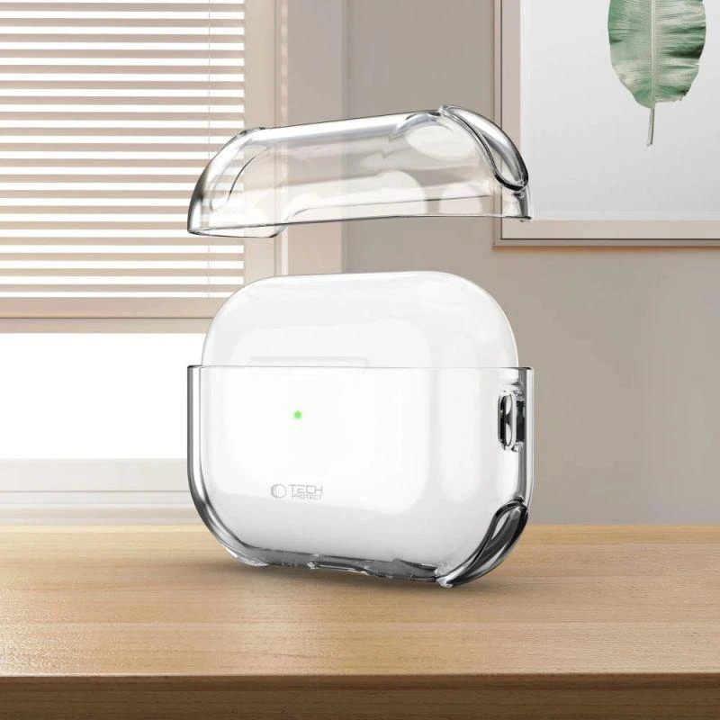 Tech-Protect Bounce dėklas skirtas AirPods Pro 3 - Skaidrus