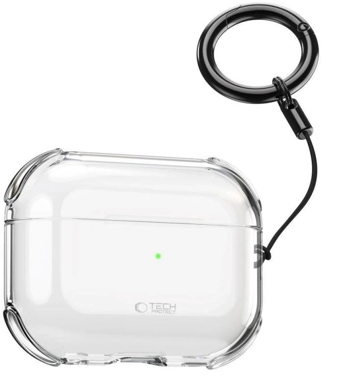 Tech-Protect Bounce dėklas skirtas AirPods Pro 3 - Skaidrus