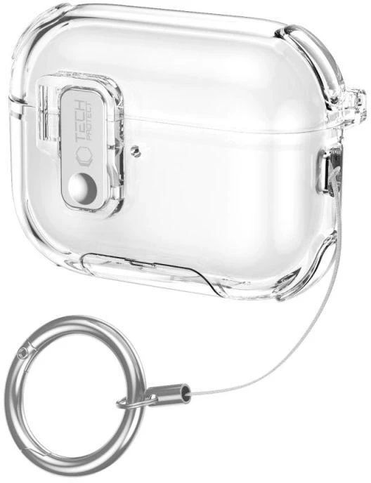 Tech-Protect Bounce Pro dėklas, skirtas AirPods Pro 3 - Skaidrus