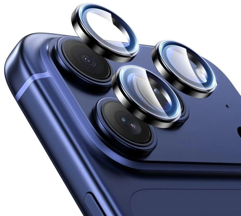 Tech-Protect Camring Fit+ kameros apsauga skirta Apple iPhone 14 Pro / Max / 15 Pro / Max / 16 Pro / Max / 17 Pro / Max – juodos spalvos