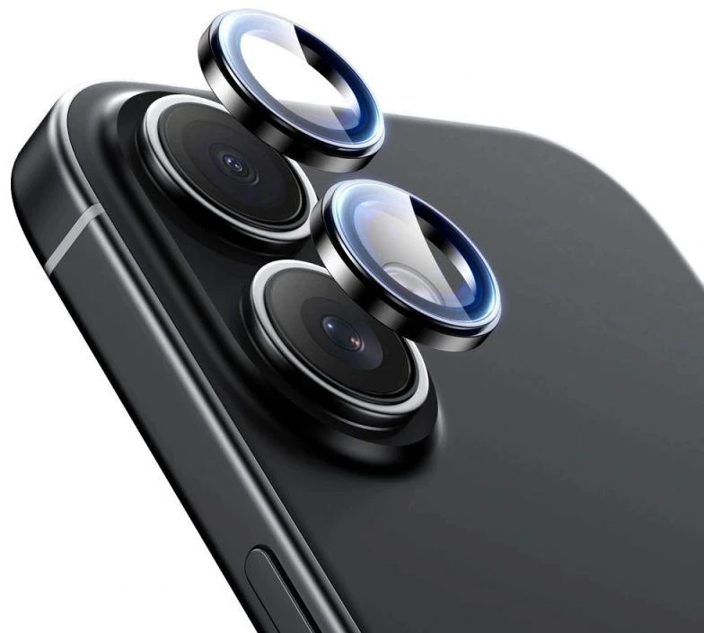 „Tech-Protect Camring Fit+“ kameros dėklas, skirtas „iPhone 17“ – skaidrus