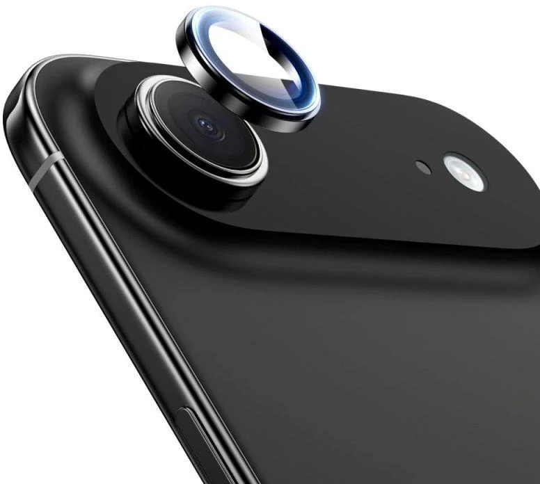 „Tech-Protect Camring Fit+“ kameros dėklas, skirtas „iPhone 17 Air“ – skaidrus