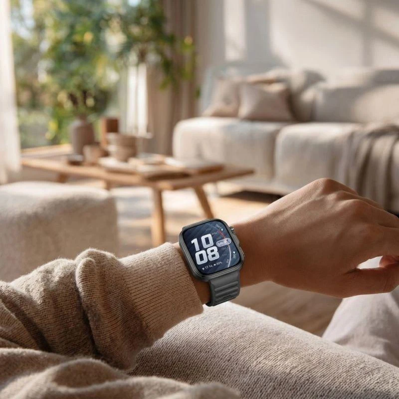 Tech-Protect Defense apsauginis dėklas, skirtas Huawei Watch Fit 5 Pro – juodas