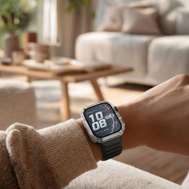 „Tech-Protect Defense“ dėklas, skirtas „Huawei Watch Fit 5 Pro“ – skaidrus