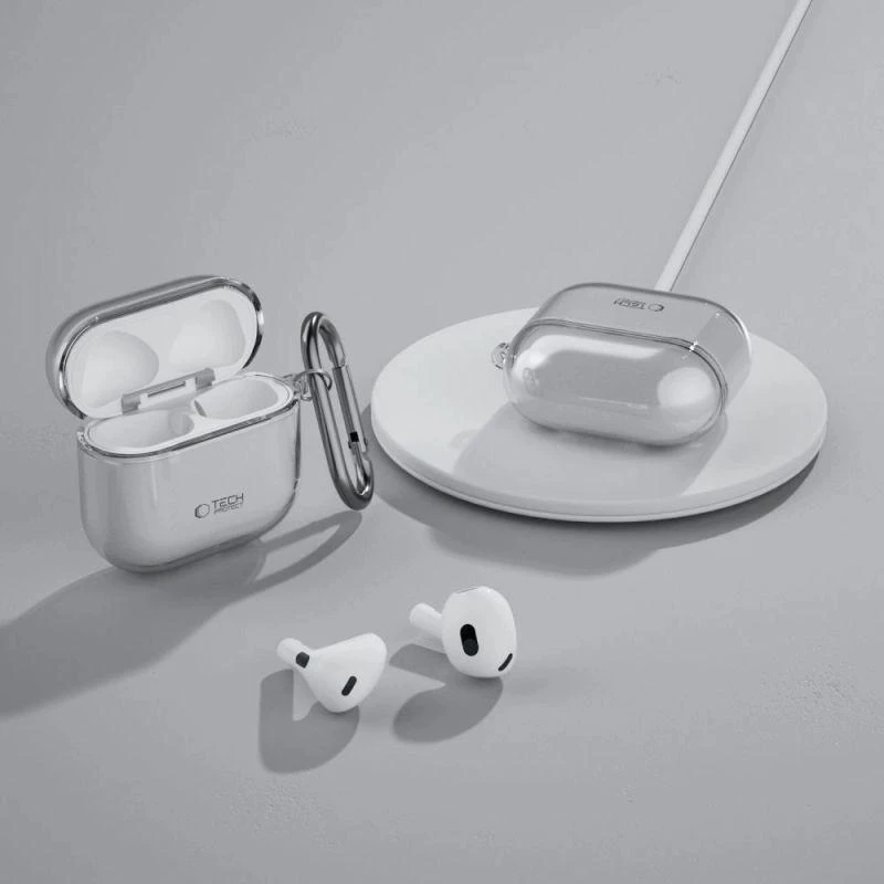 Tech-Protect FlexAir dėklas AirPods 4 - Pilkas