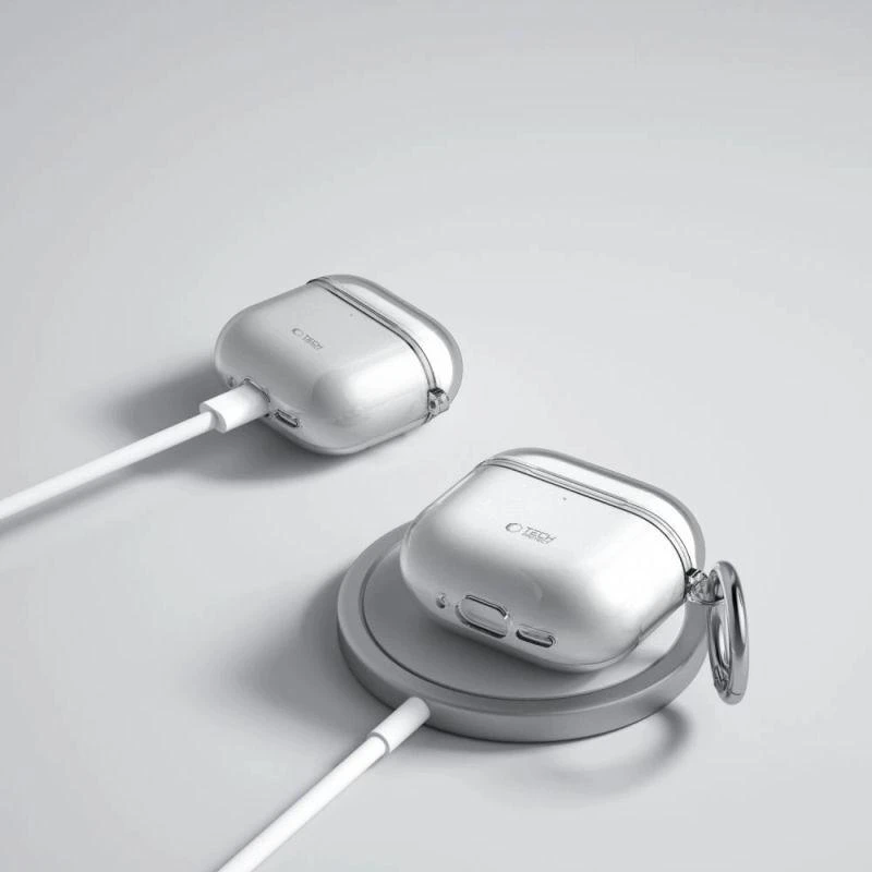 Tech-Protect FlexAir dėklas AirPods 4 - Pilkas