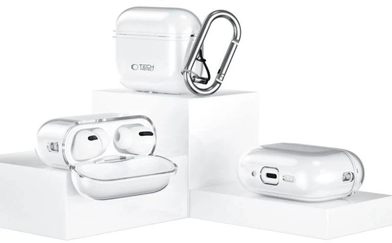 Tech-Protect FlexAir dėklas, skirtas AirPods Pro - Skaidrus