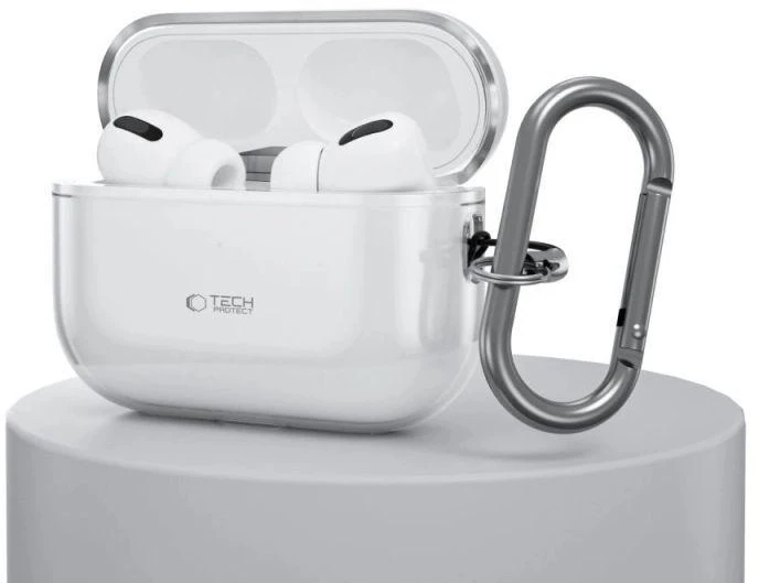 Tech-Protect FlexAir dėklas, skirtas AirPods Pro - Skaidrus