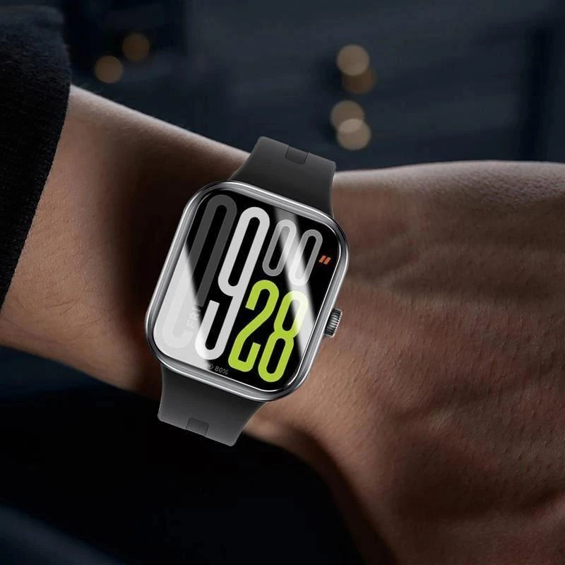 Tech-Protect Glass Fit+ grūdintas stiklas, 2 vnt., skirta Huawei Watch Fit 4 Pro - skaidrus