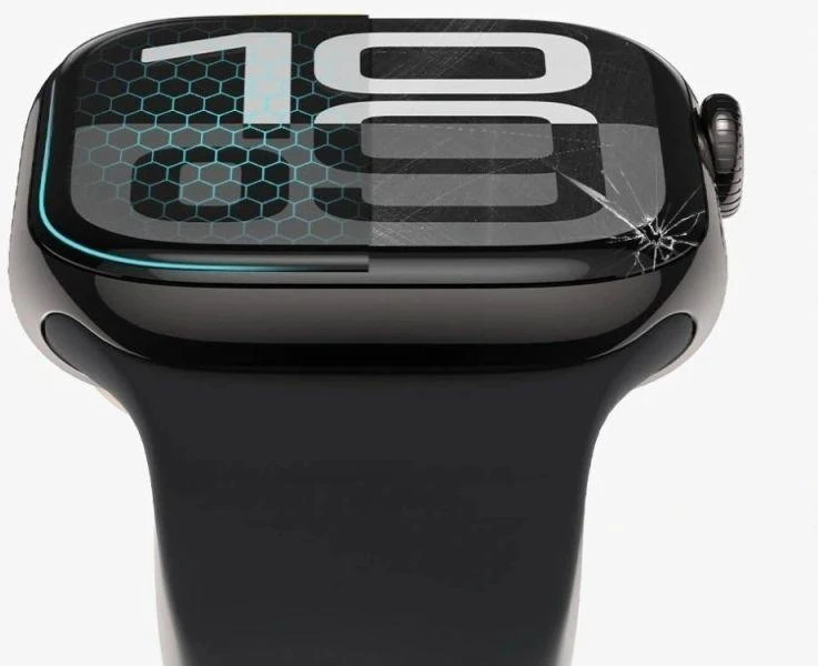 Tech-Protect Glass Flex+ 2 vnt. hibridinis stiklas, skirtas Huawei Watch Fit 5 Pro – juodas