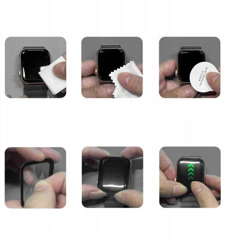 Tech-Protect Glass Flex+ 2 vnt. hibridinis stiklas, skirtas Huawei Watch GT Runner 2 - juodas