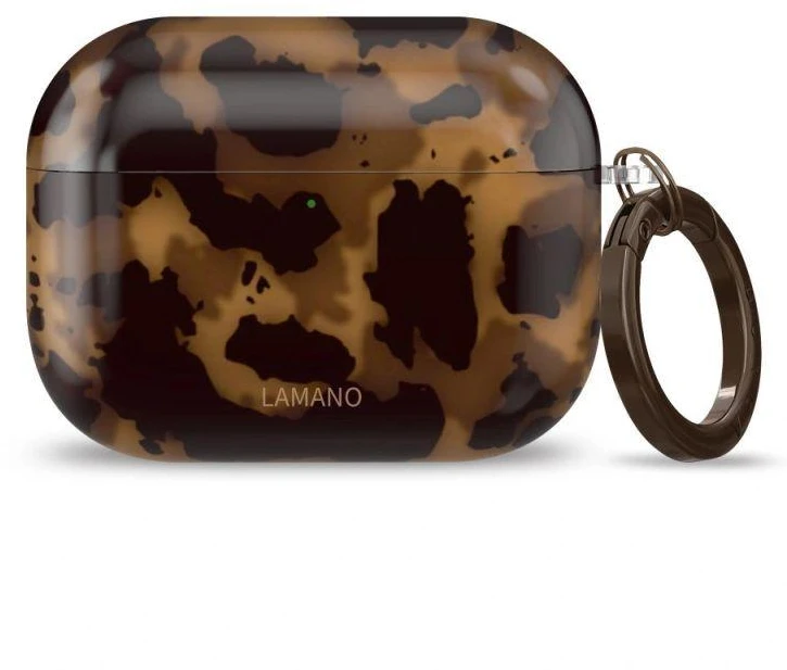 Tech-Protect Lamano dėklas skirtas AirPods Pro 3 - juodas ir rudas