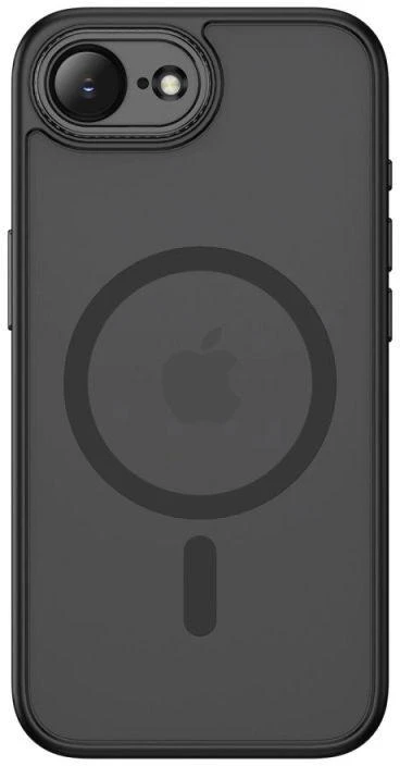 „Tech-Protect MagCam MagSafe“ dėklas, skirtas „iPhone 16e / 17e“ – matinis juodas