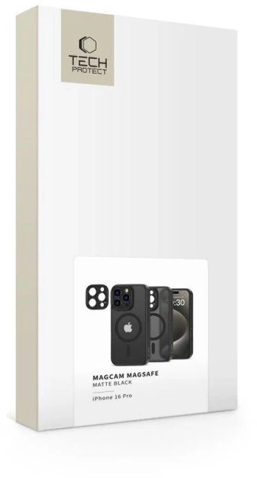 Tech-Protect MagCam MagSafe iPhone 16 Pro dėklas - Pusiau permatomas