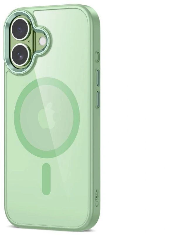 Tech-Protect MagMat MagSafe dėklas iPhone 17 - Skaidri žalia