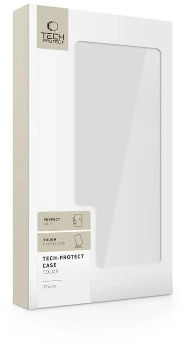 Apple iPhone 15 Tech-Protect MagShine light telefono dėklas mėlynos spalvos