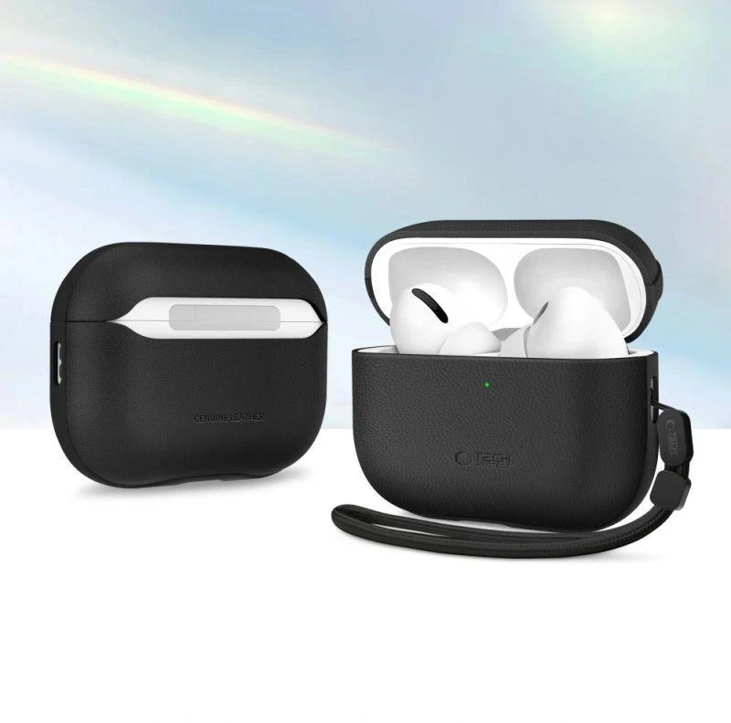 Tech-Protect NaturalFit dėklas skirtas AirPods Pro 3 - Juodas