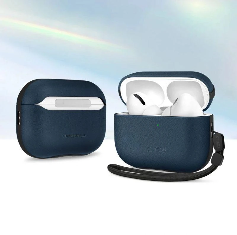 Tech-Protect NaturalFit dėklas skirtas AirPods Pro 3 - Tamsiai mėlynas