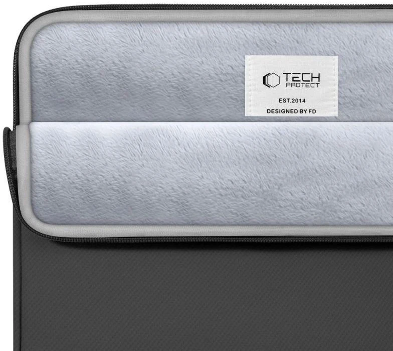 Tech-Protect Sleeve Nešiojamas kompiuteris Bag 15-16 - Juodas