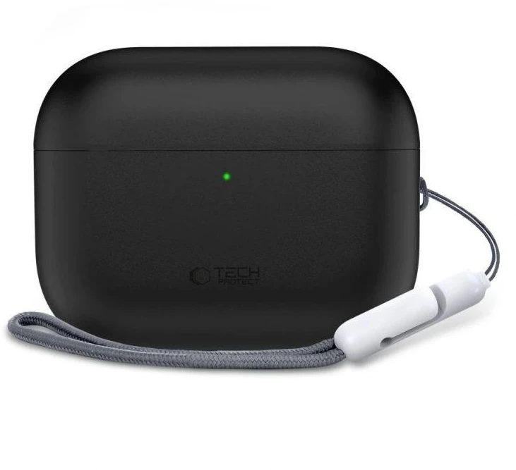 Tech-Protect Silikoninis dėklas AirPods Pro 3 - Juodas
