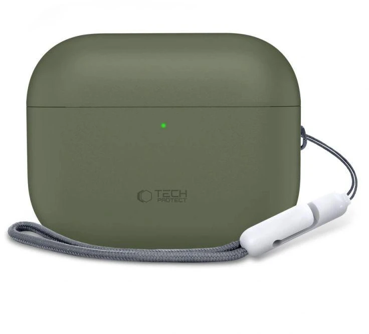Tech-Protect silikoninis dėklas AirPods Pro 3 - Žalias