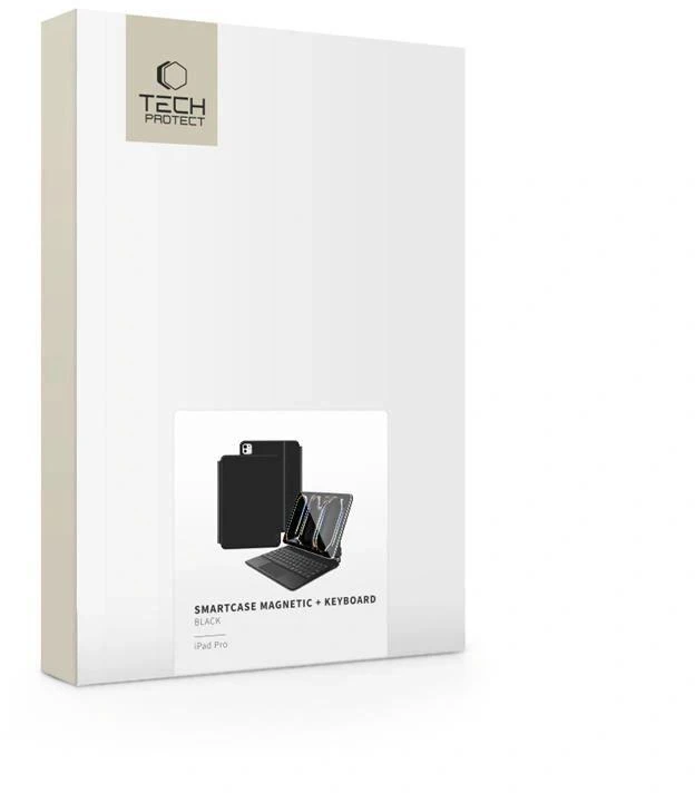„Tech-Protect SmartCase Magnetic“, skirtas „iPad Pro 11“ 5/6 2024–2025 m. – Juodas
