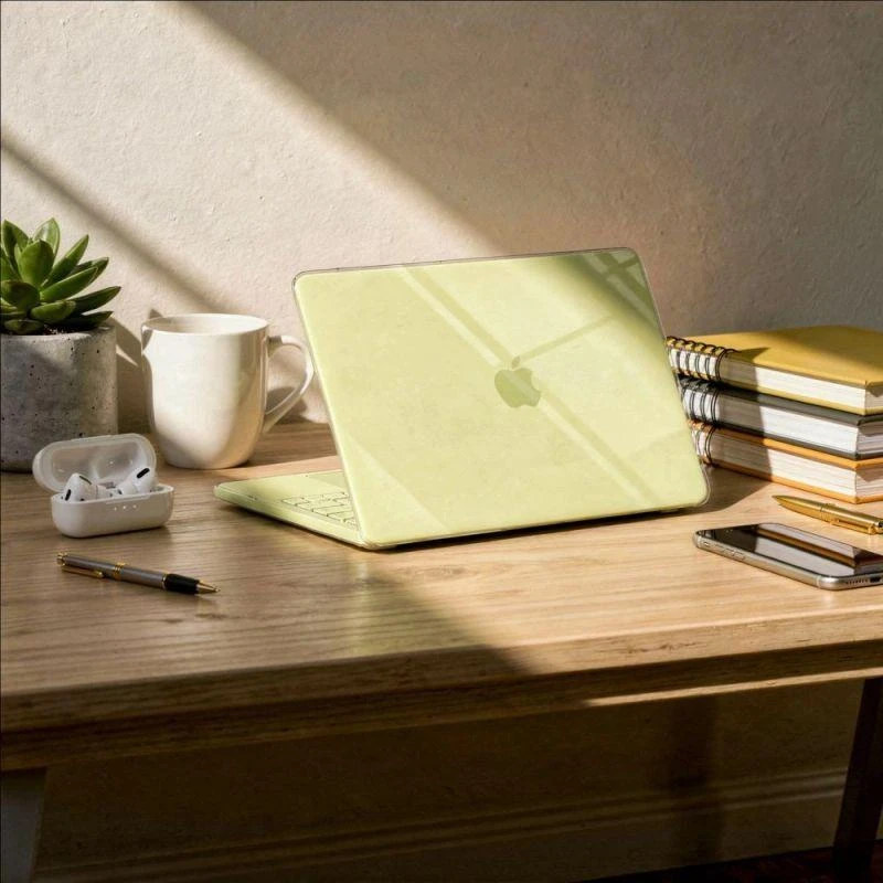 Apsauginis dėklas MacBook Neo 13" Tech-Protect SmartShell – skaidrus