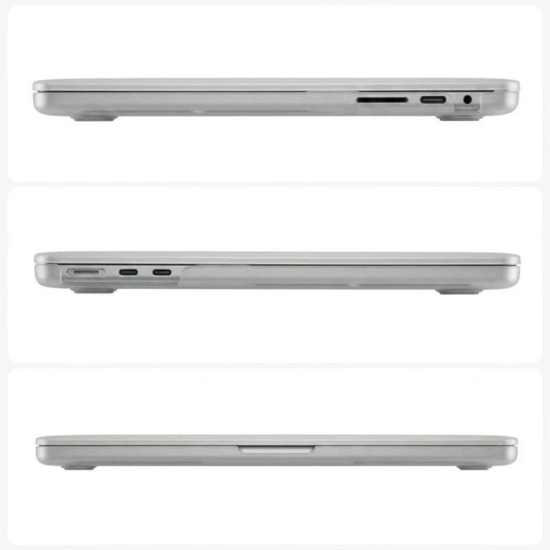 „Tech-Protect“ minkštas dėklas „MacBook Neo 13“ (2026 m.) – matinis juodas