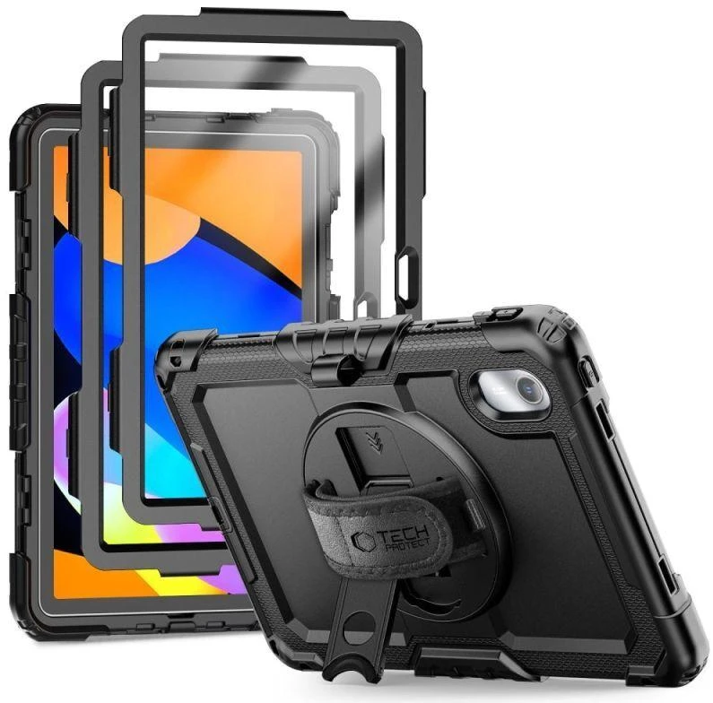 Tech-Protect Solid dėklas skirtas Lenovo Idea Tab 11.0 TB-336 – juodos spalvos