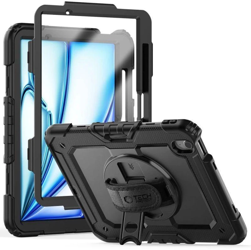 Dėklas iPad Air 11.0 (6GEN) Tech-Protect Solid360 juodos spalvos