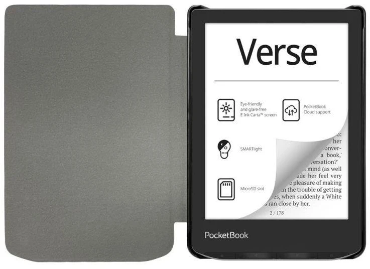Tech Protect TechProtect Smartdėklas skirtas PocketBook Verse / Pro / Lite – juodos spalvos