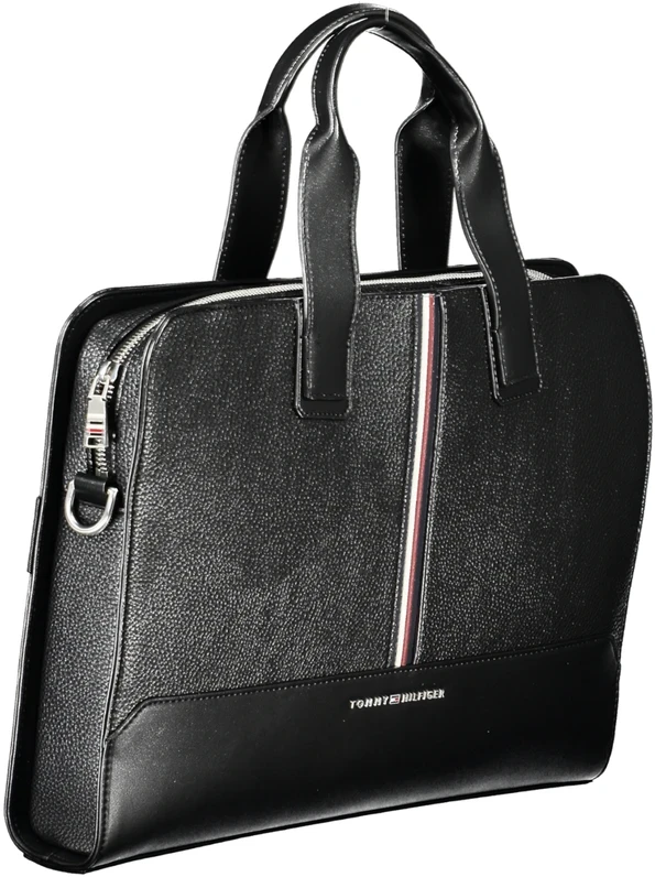 Teczka TOMMY HILFIGER Juoda MĘSKA