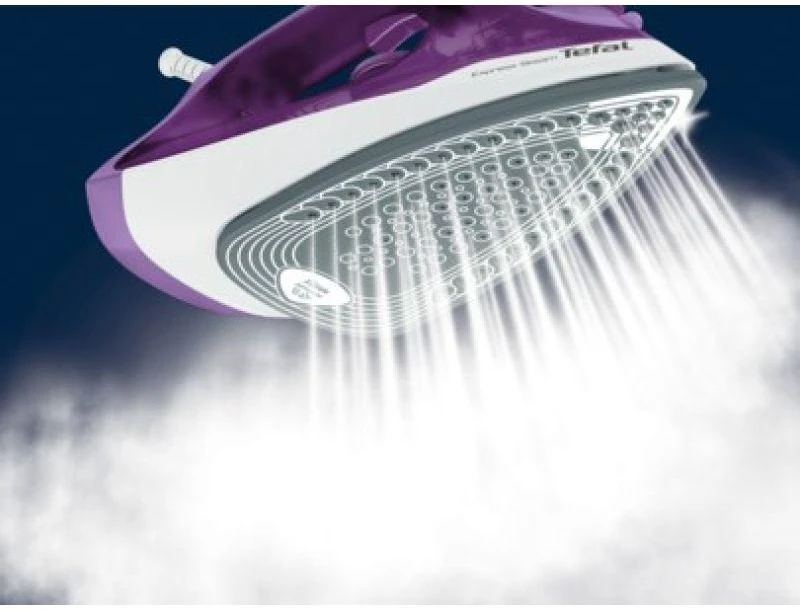 TEFAL FV2836E0 | Garų lygintuvas | 2400 W | Vanduo tank capacity 270 ml | Continuous steam 35 g/min | Steam boost performance 165 g/min | Violetinė/Baltas