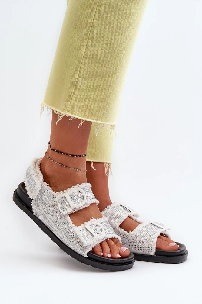 Tekstilinės basutės su platforma Step in style